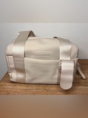 Gymshark everyday mini holdall beige gym bag